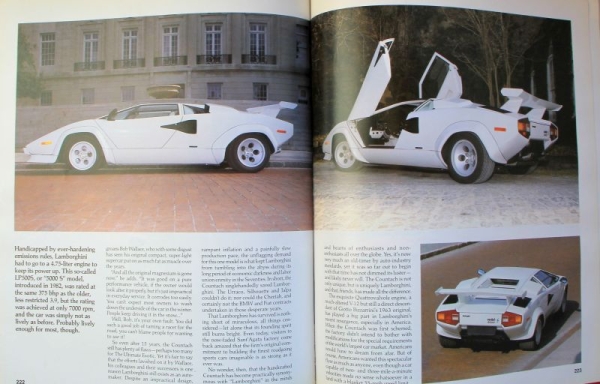 Lyons "The complete book of Lamborghini" Lamborghini History 1988 (9126)